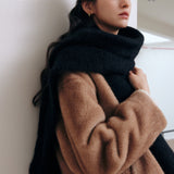 Mono Scarf in Wool (Black)