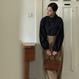 Straight Cut Front Pleat Slacks