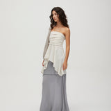 Nova Skirt in Cotton (Grey)