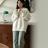 Basic 40% Wool Knit Top
