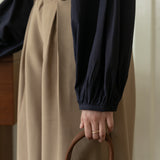 Straight Cut Front Pleat Slacks