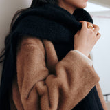 Mono Scarf in Wool (Black)