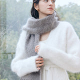 Mono Scarf in Wool (Brown)