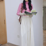 Eva Pant in Wool (White)