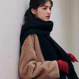 Mono Scarf in Wool (Black)