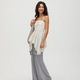 Nova Skirt in Cotton (Grey)