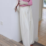 Eva Pant in Wool (White)