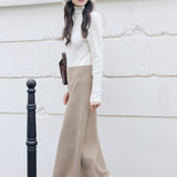 Vienna Skirt in Raccoon (Beige)