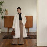 Straight Cut Front Pleat Slacks