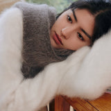 Mono Scarf in Wool (Brown)
