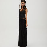 Nova Skirt in Cotton (Black)