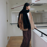 Mono Scarf in Wool (Black)