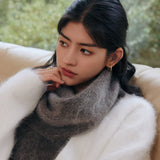 Mono Scarf in Wool (Brown)