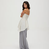 Nova Skirt in Cotton (Grey)