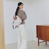 Eva Pant in Wool (White)