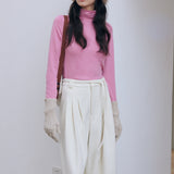 Eva Pant in Wool (White)