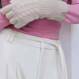 Eva Pant in Wool (White)