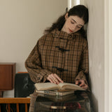 Horn Buttons 90% Wool Coat