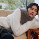 Mono Scarf in Wool (Brown)