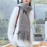 Mono Scarf in Wool (Brown)