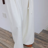 Eva Pant in Wool (White)
