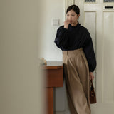 Straight Cut Front Pleat Slacks