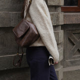 Pocket Wide-Leg Pant (Navy)