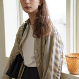 Striped Oversized Shirt