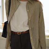 Striped Oversized Shirt