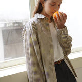 Striped Oversized Shirt