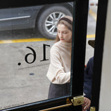 Mock Neck Wool Knit Top