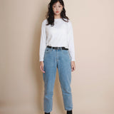 Straight-Leg Loose Fit Jeans