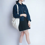 Button-Up Denim Jacket